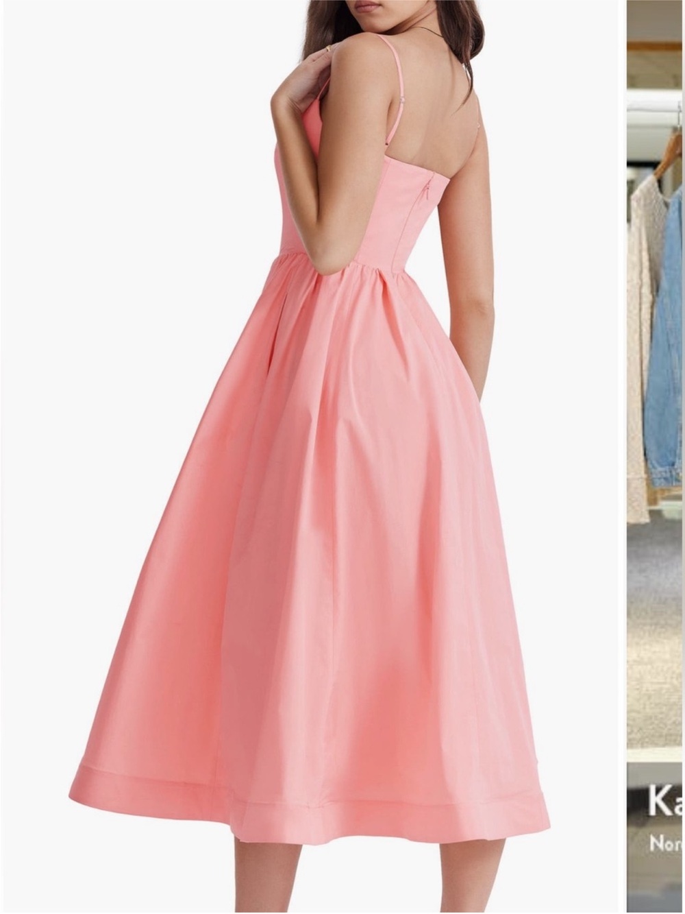 ✨NEW✨ House of CB LOLITA Apricot Corset Sundress Midi Dress - Picture 2 of 9